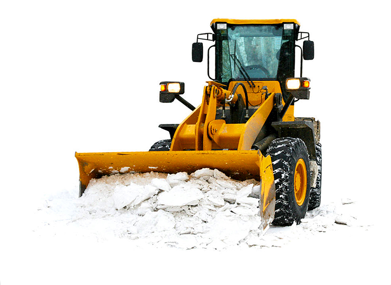 uborka snega traktorom v istre